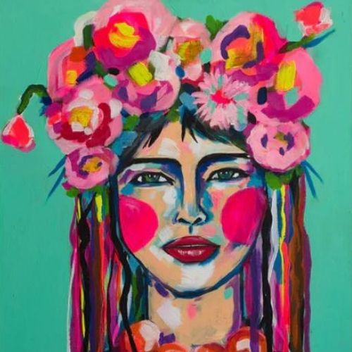 Colour Me Bright Mint Decoupage Paper