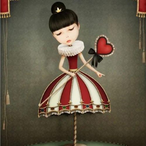 Fairy Queen Mint Decoupage Paper