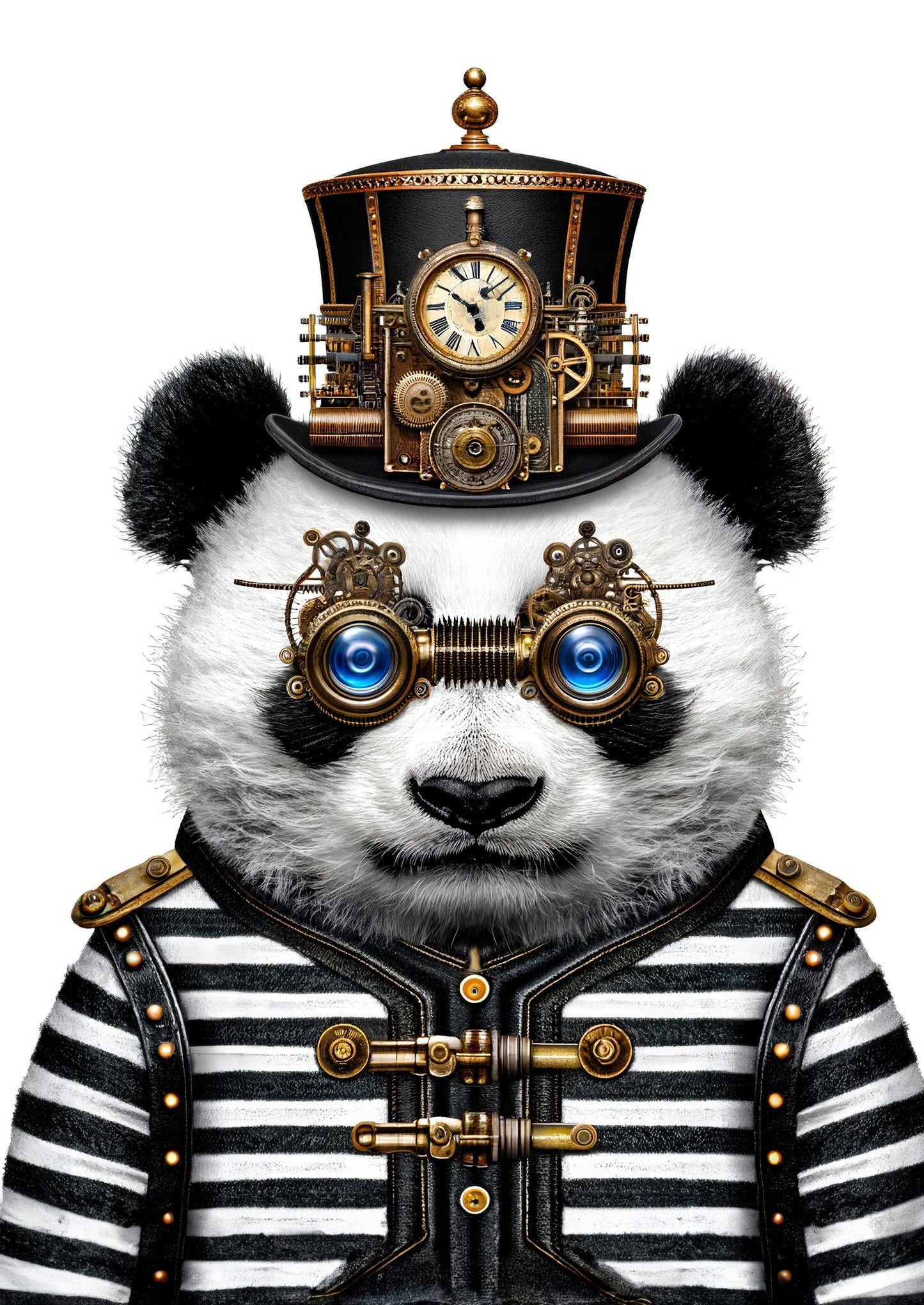 PET PANDA - Mint Decoupage Paper